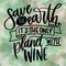 Save the Earth It's the Only Planet with Wine Grocery Tote Bag, Wine and Bottle Tote Bag, Grocery Shopping Tote Bag, Heavy Duty Tote Bag product 2